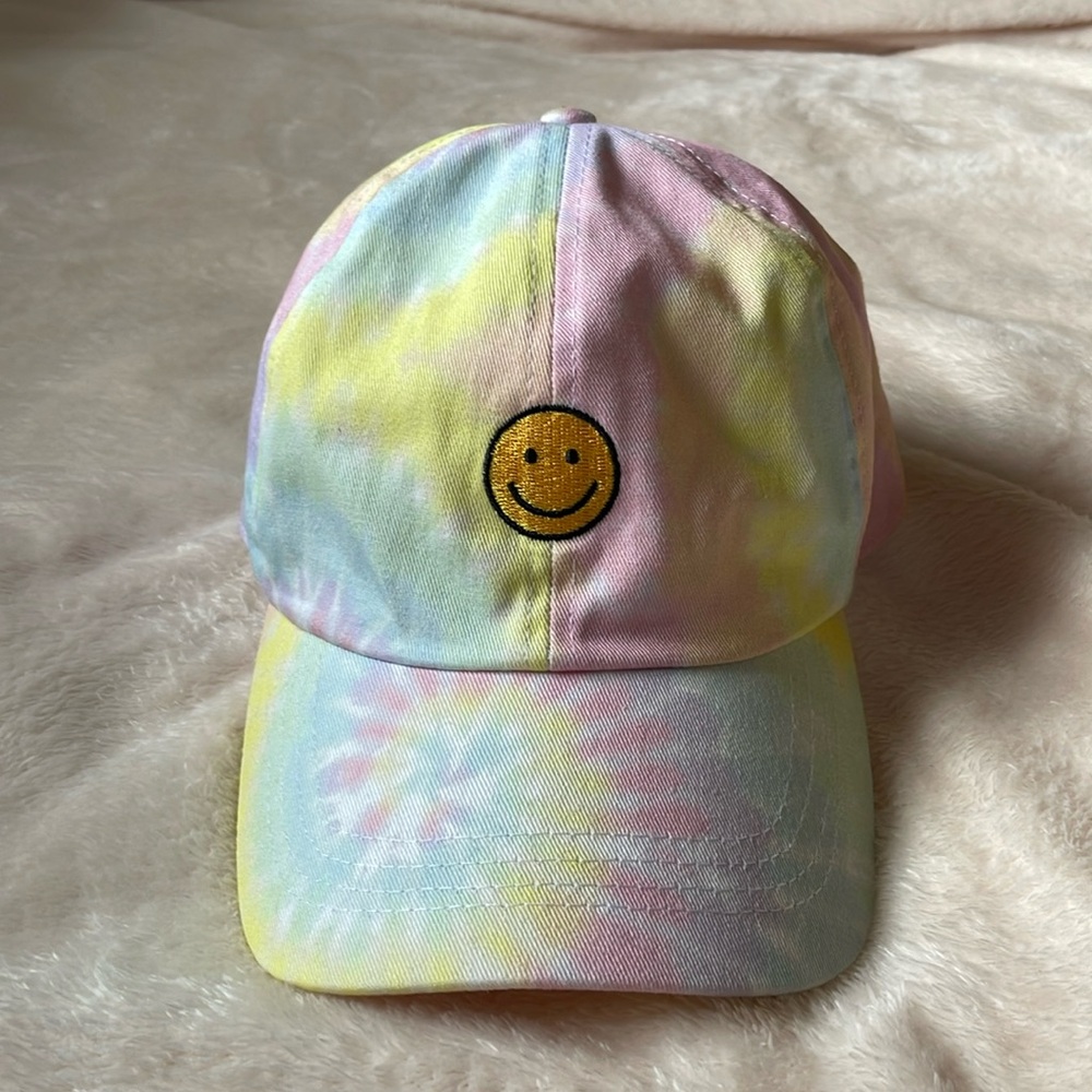 Smiley Baseball Cap Tye-Dye Women’s M/L